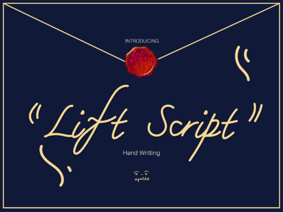 Lift Script Font