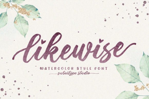 Likewise Font Poster 1