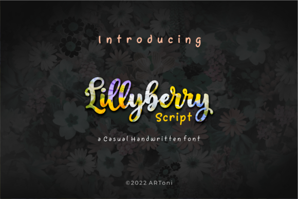 Lillyberry Font Poster 1