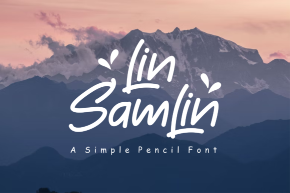 Lin SamLin Font Poster 1