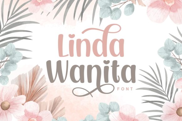 Linda Wanita Font Poster 1