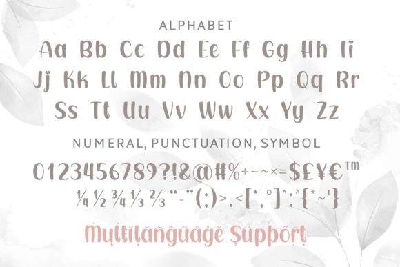 Linda Wanita Font Poster 4