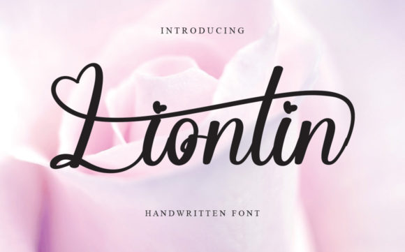 Liontin Font Poster 1