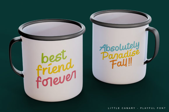 Little Canary Font Poster 5