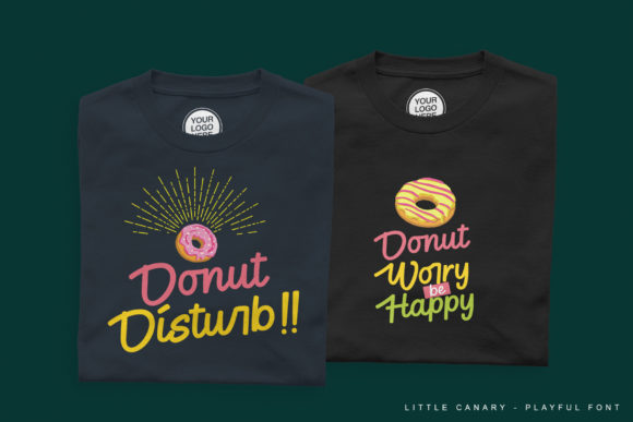 Little Canary Font Poster 8