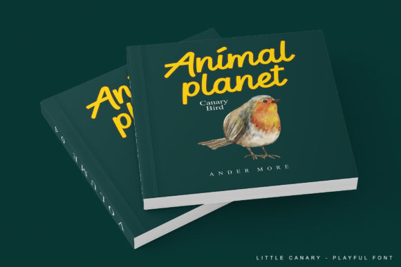 Little Canary Font Poster 9