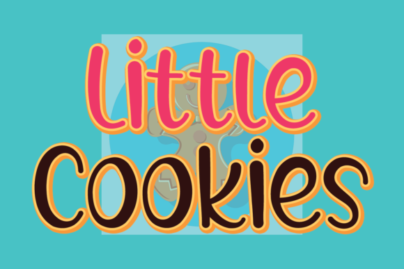 Little Cookies Font Poster 1