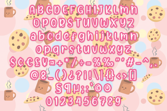 Little Cookies Font Poster 4
