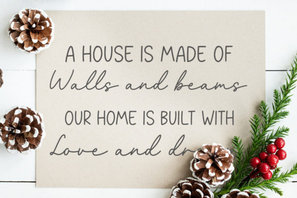 Little Farmhouse Font Poster 3