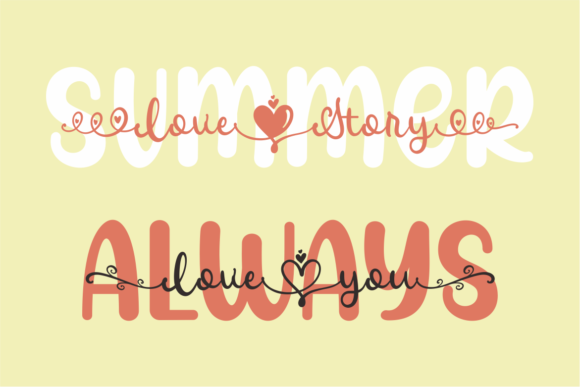 Little Luna Font Poster 7