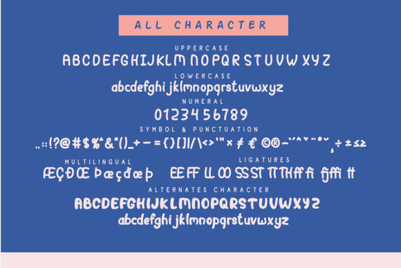 Little Monstar Font Poster 6