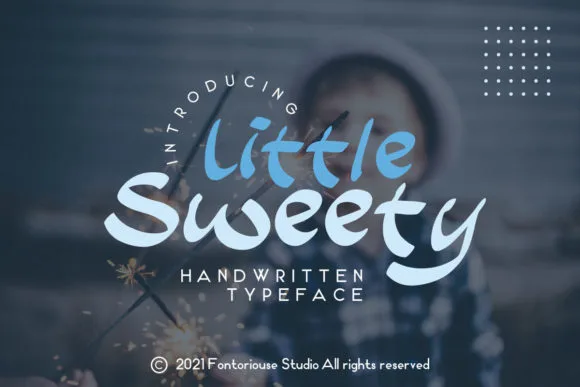 Little Sweety Font Little Sweety Font Poster 1
