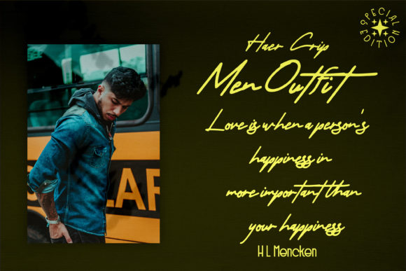 Little Theory Font Poster 4