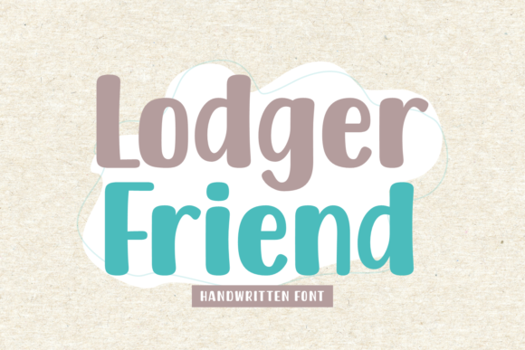 Lodger Friend Font Poster 1