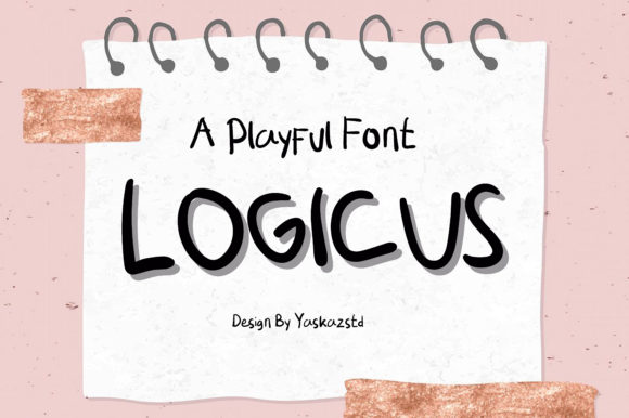 Logicus Font Poster 1