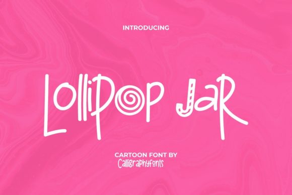 Lollipop Jar Font Poster 1
