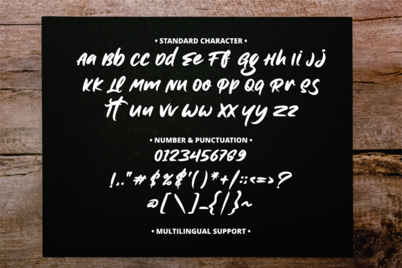 Lostaer Font Poster 9