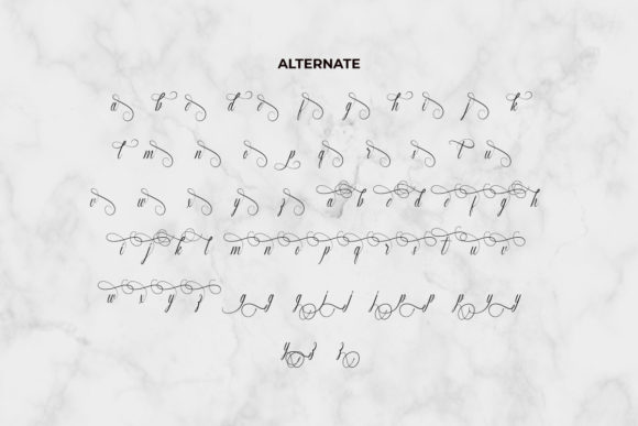Louis Ahera Font Poster 5