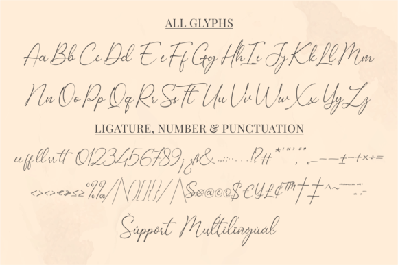 Love and Joy Font Poster 4