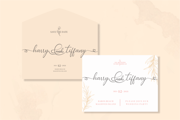 Love and Joy Font Poster 6