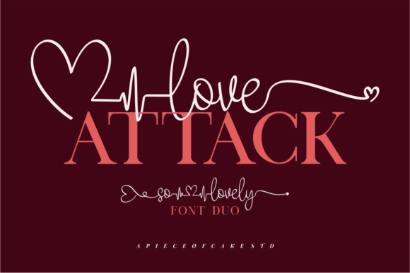 Love Attack Font Poster 1