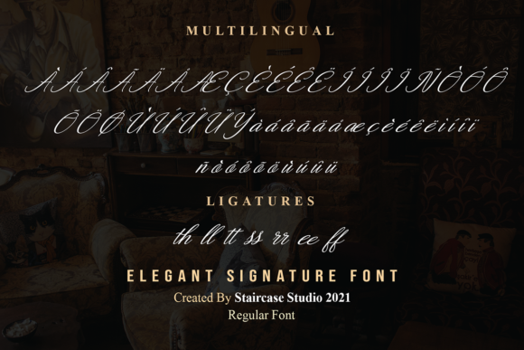 Love Groovy Font Poster 9