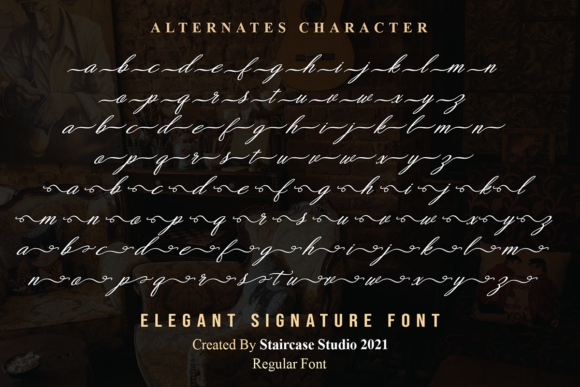 Love Groovy Font Poster 10