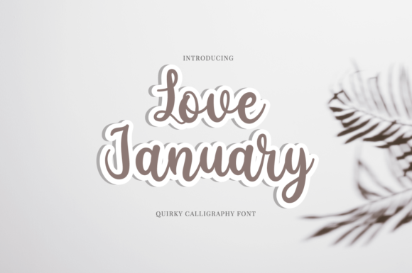 Love January Font