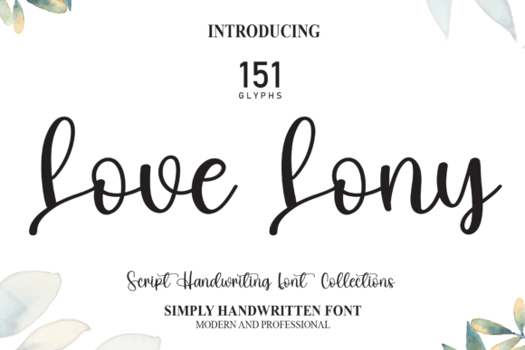 Love Lony Font