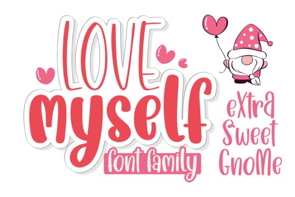 Love Myself Font Poster 1