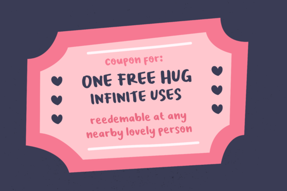 Love Note Font Poster 7