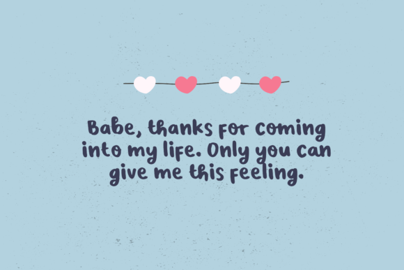 Love Note Font Poster 8