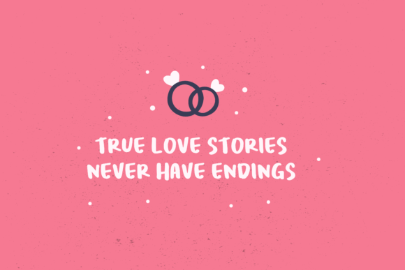 Love Note Font Poster 10
