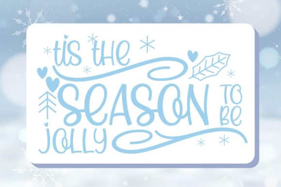 Love Peace Joy Font Poster 5