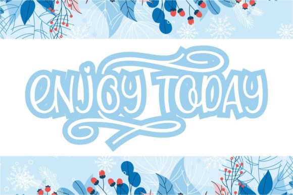 Love Peace Joy Font Poster 7