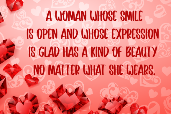 Love Remember Font Poster 2