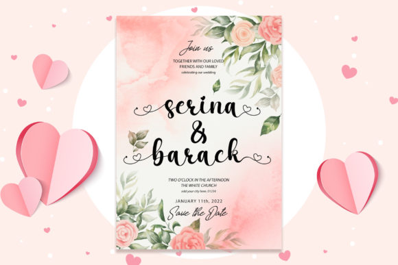 Love Serina Font Poster 3