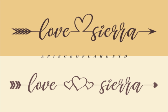 Love Sierra Font Love Sierra Font Poster 1