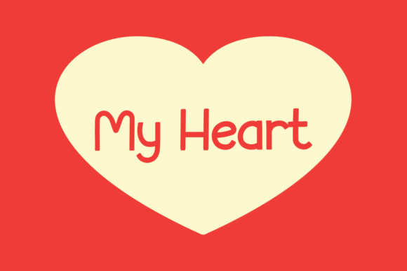 Love Story Font Poster 4