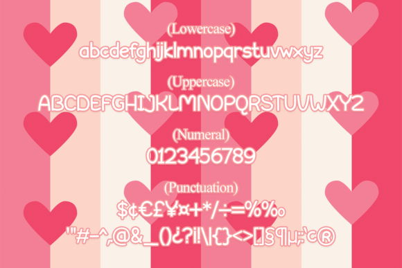 Love Story Font Poster 5