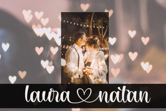 Love You Font Poster 2