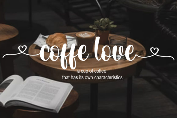 Love You Font Poster 3