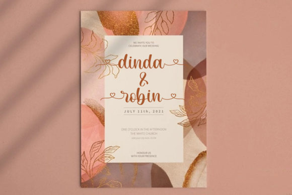 Love You Font Poster 7
