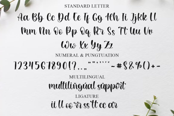 Love You Font Poster 9