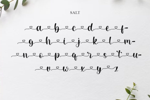 Love You Font Poster 10