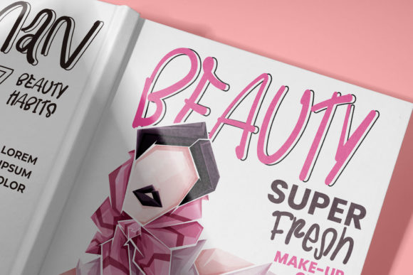 Love You Baby Font Poster 6