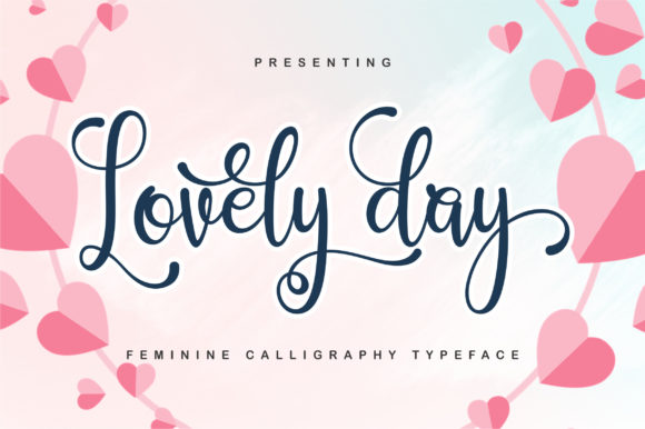 Lovely Day Font Poster 2
