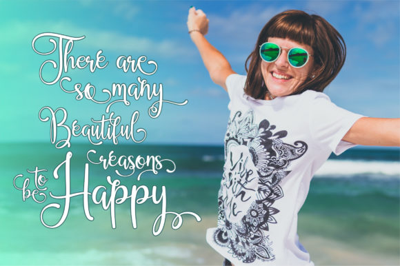 Lovely Day Font Poster 7