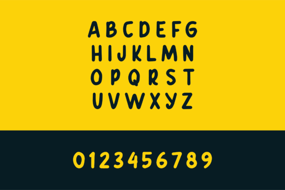 Lovely Doggy Font Poster 4
