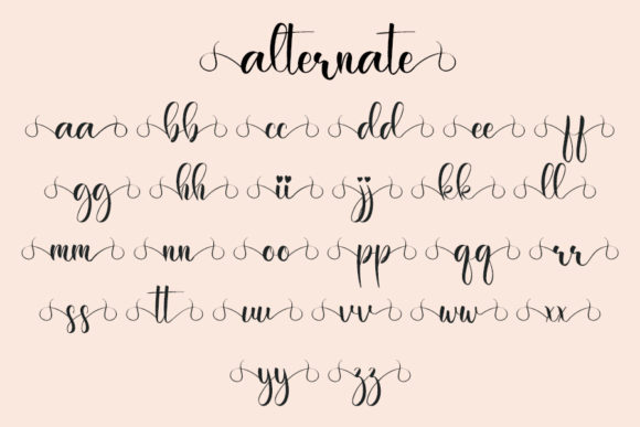 Lovely Fall Font Poster 5